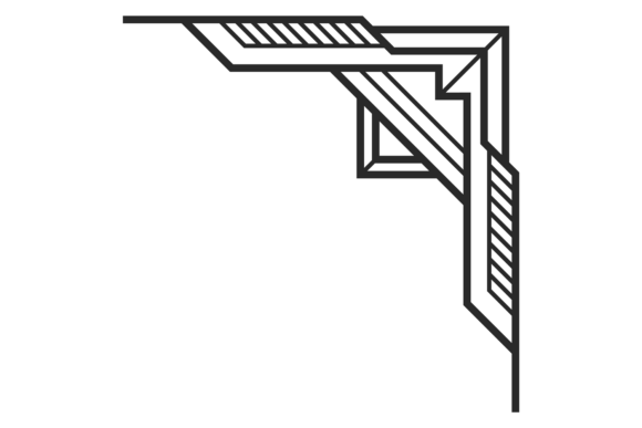 Art Deco Corner Elements: Elevate Your Design