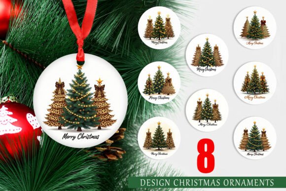 Chic Leopard Print Christmas Tree: Elevating Holiday Decor with Modern Elegance