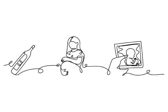 Continuous Line Design of Examination: Integrating Minimalist Art into Professional Workflows