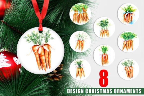 Designing Festive Cheer: A Comprehensive Guide to High-Resolution Carrot Ornaments and Printable Holiday Decor