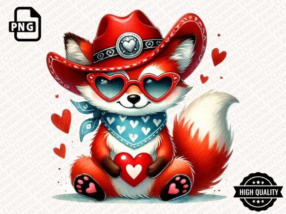 Elevate Designs with Cute Valentine Animal Clipart PNG