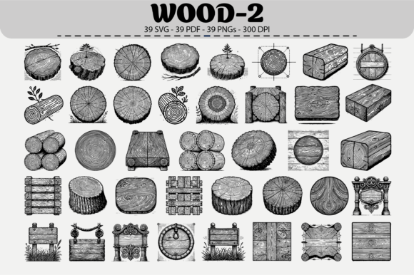 Elevating Rustic Design: The Strategic Value of the Wood Slice SVG Pack β 39 Designs for Modern Creators