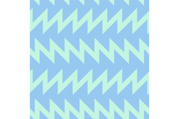 Geometric Fabric Pattern: Blue Textile D