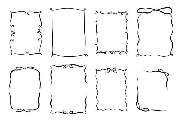 Hand Drawn Ribbon and Swirl Frame: A Practical Guide to Decorative Borders