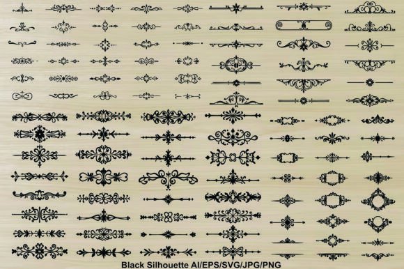 Hearts Swirl Borders Separator Dividers: A Guide to Elegant Design Assets