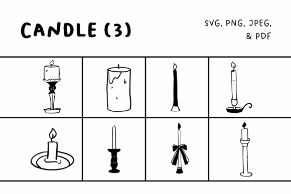 Igniting Brand Identity: The Strategic Value of Hand-Drawn Candle Illustrations in Modern Design