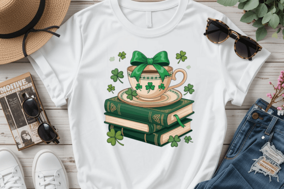 Integrating the St Patrick’s Day Shamrock Tea Cup PNG into Your Creative Workflow