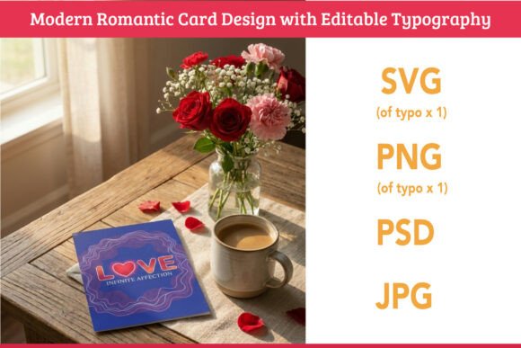 Love – Infinite Affection Modern Card
