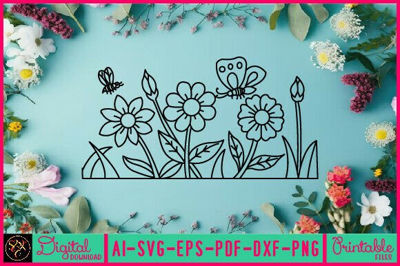 Mastering Botanical Design with Hand-Drawn Floral Line Art