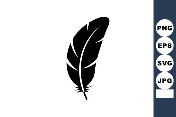 Mastering Minimalism: A Practical Guide to Using the Feather Icon Simple Black Silhouette Vector