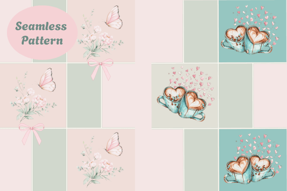 Pastel Floral Butterfly Patterns: Elevating Design with Soft Elegance