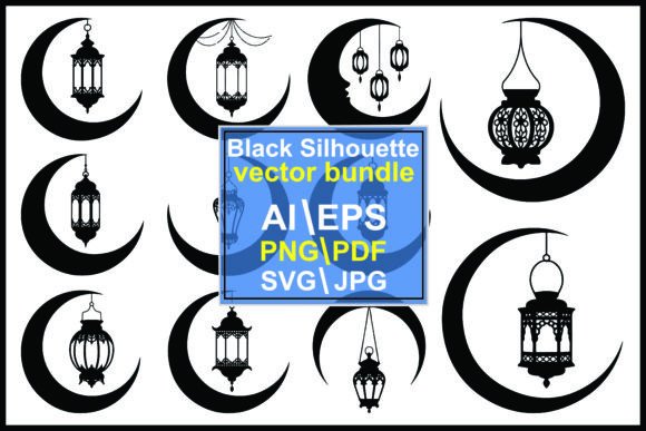Silhouette Crescent Moon Hanging Lantern: Elevating Decor with Symbolic Elegance