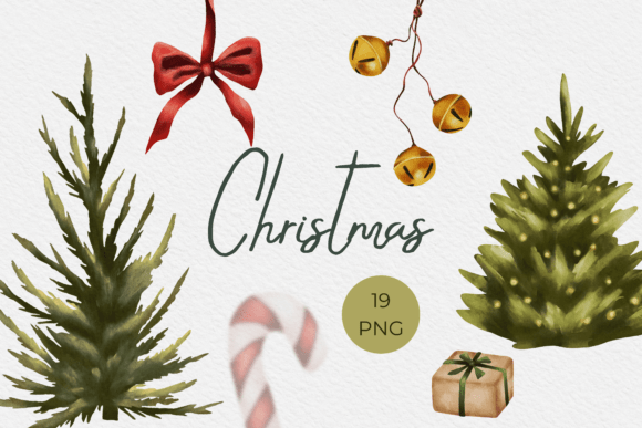 Strategic Design Decisions: Leveraging Watercolor Cozy Christmas Illustration for Brand Impact