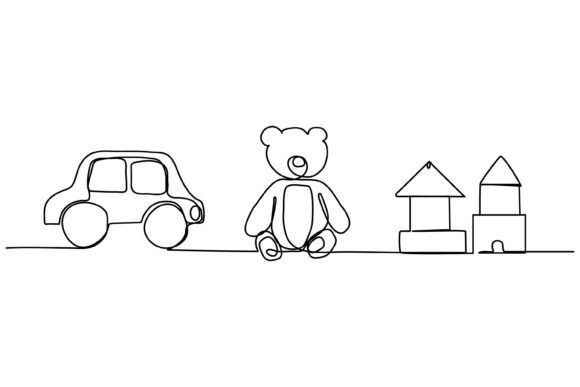 The Art of Minimalism: Leveraging Continuous Line Design of Toys for Modern Branding