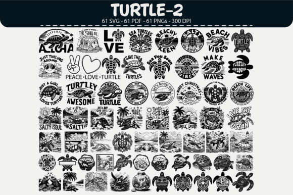 Unlocking Creative Potential with Turtle Vector Clipart: A Comprehensive Guide to the 61-Design Bundle