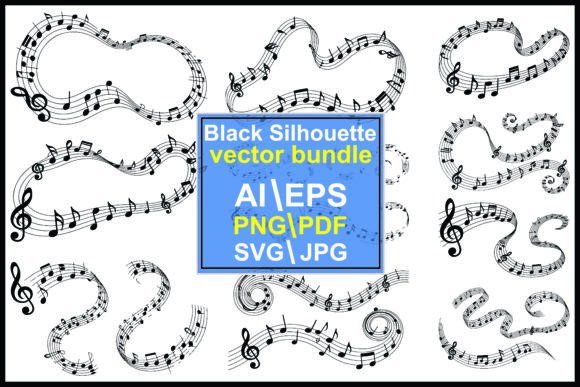 Unlocking Visual Rhythm: The Power of Music Note Silhouettes in Modern Design