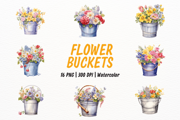 Vibrant Watercolor Flower Buckets: A Practical Review for Designers and Creators
