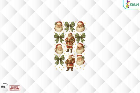 Vintage Christmas Santa Clipart PNG: A Designer’s Guide
